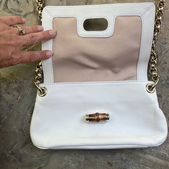 White Talbots Shoulder Bag - Picture 4 of 5
